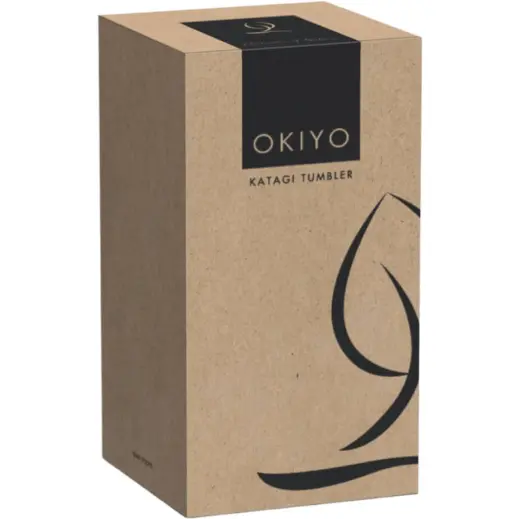 Okiyo Katagi Wheat Straw Double-Wall Tumbler Gift Box
